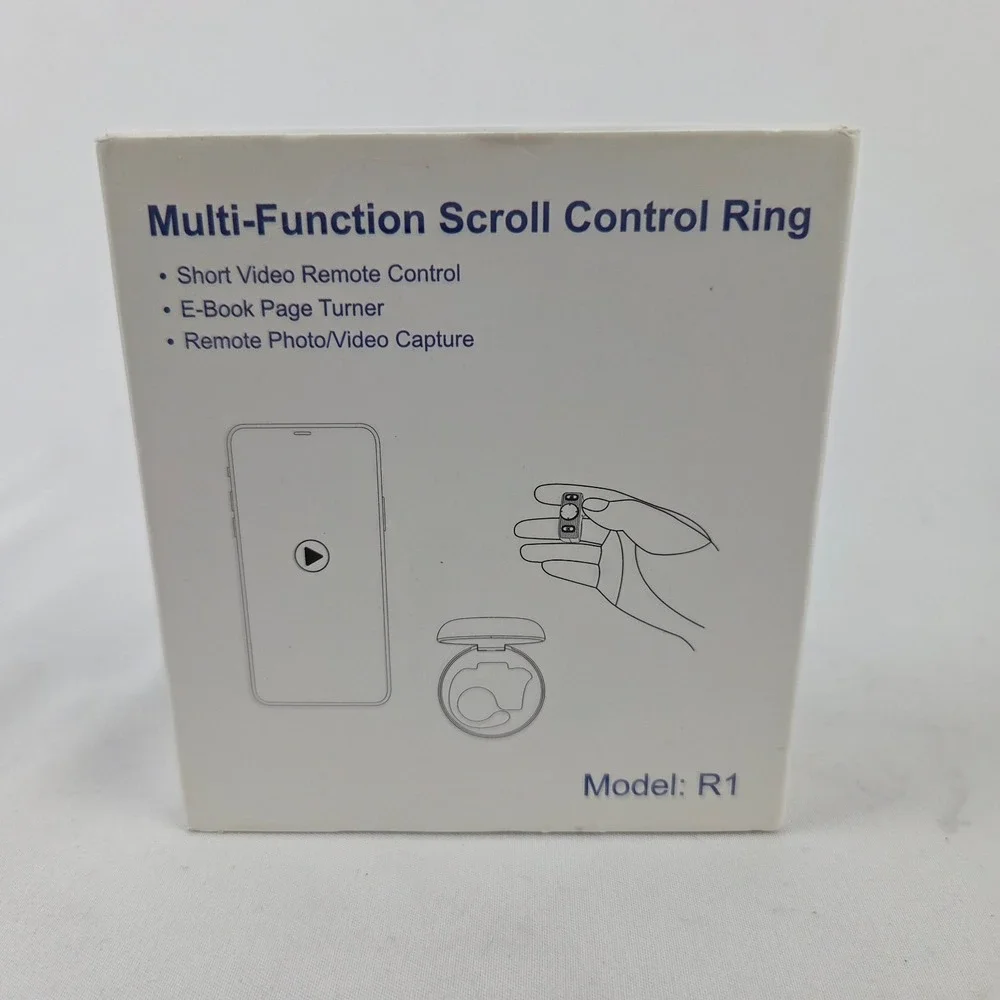 TikTok Scrolling Ring for iPhone/Android/iOS, Page Turner for Kindle App on i...